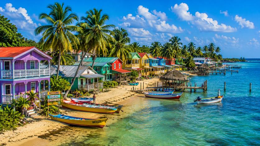 Belize southern coast